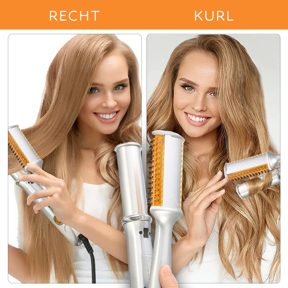 Rotating Hair Styler Iron & Curler – Hair Styling, Daily Use