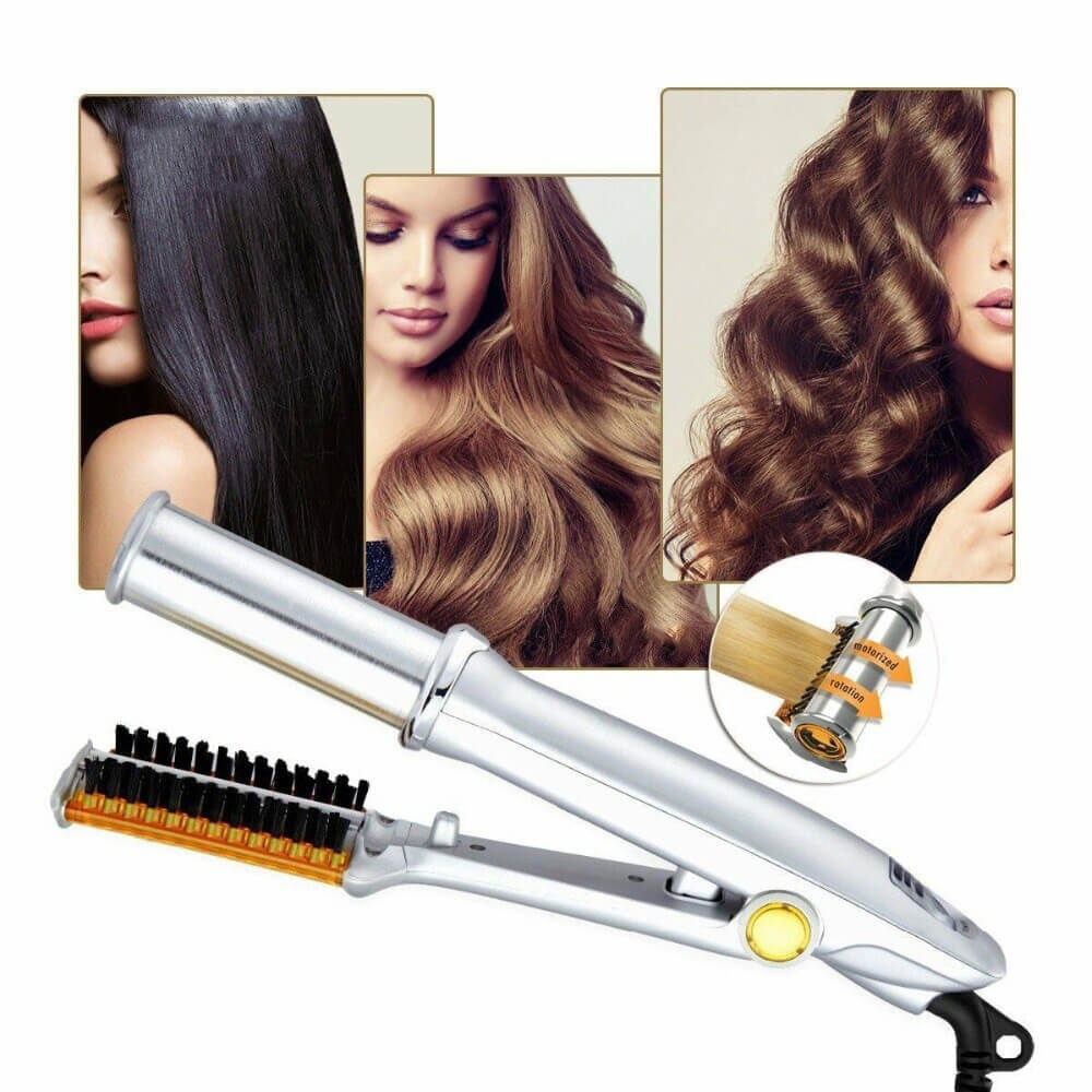 Rotating Hair Styler Iron & Curler – Hair Styling, Daily Use