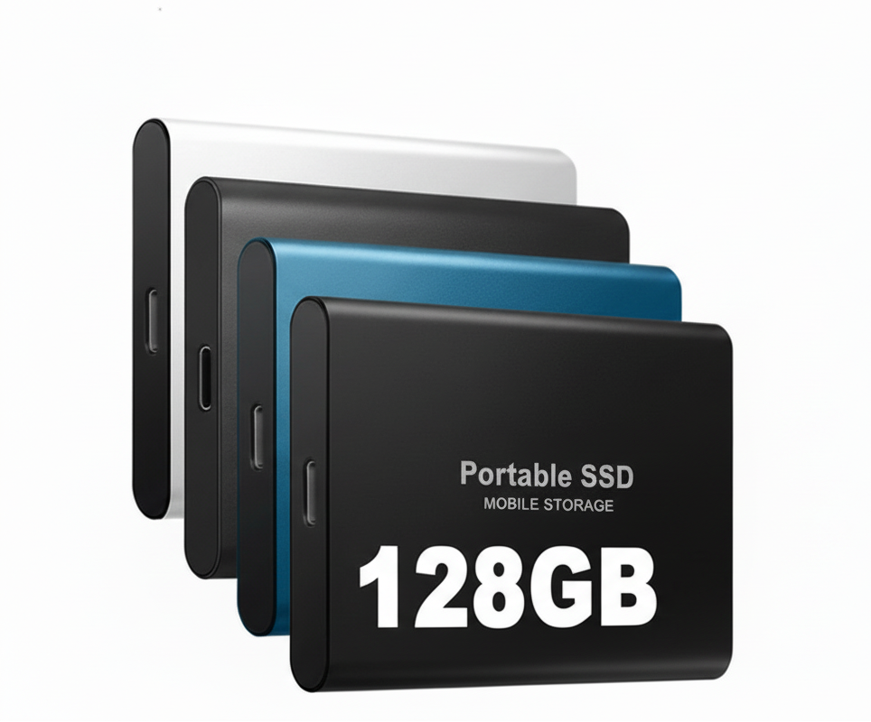 Portable SSD External Drive 1TB with High-Speed Data Transfer – Gaming, Travel