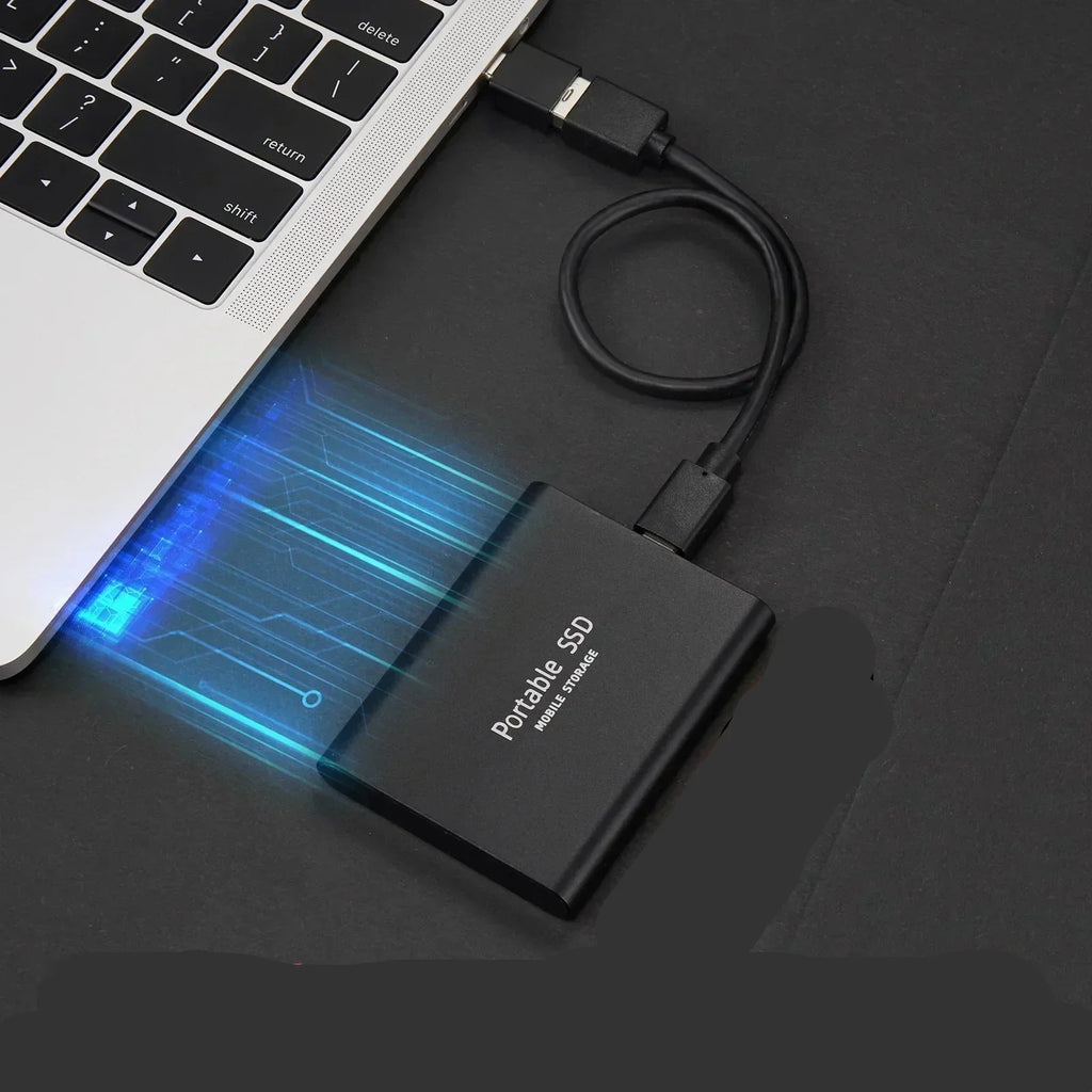 Portable SSD External Drive 1TB with High-Speed Data Transfer – Gaming, Travel