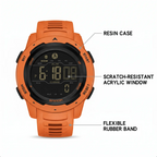 Digital Waterproof Military Pedometer Watch – Fitness, Outdoor Adventure