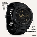 Digital Waterproof Military Pedometer Watch – Fitness, Outdoor Adventure