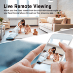Smart Home Security Camera 1080P HD Streaming & Motion Detection – Home Monitoring, Surveillance
