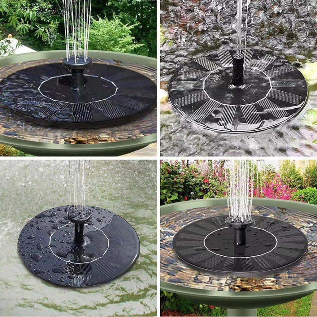 Solar Fountain Pump Eco-Friendly Floating Water Feature – Backyard Decor, Summer Garden