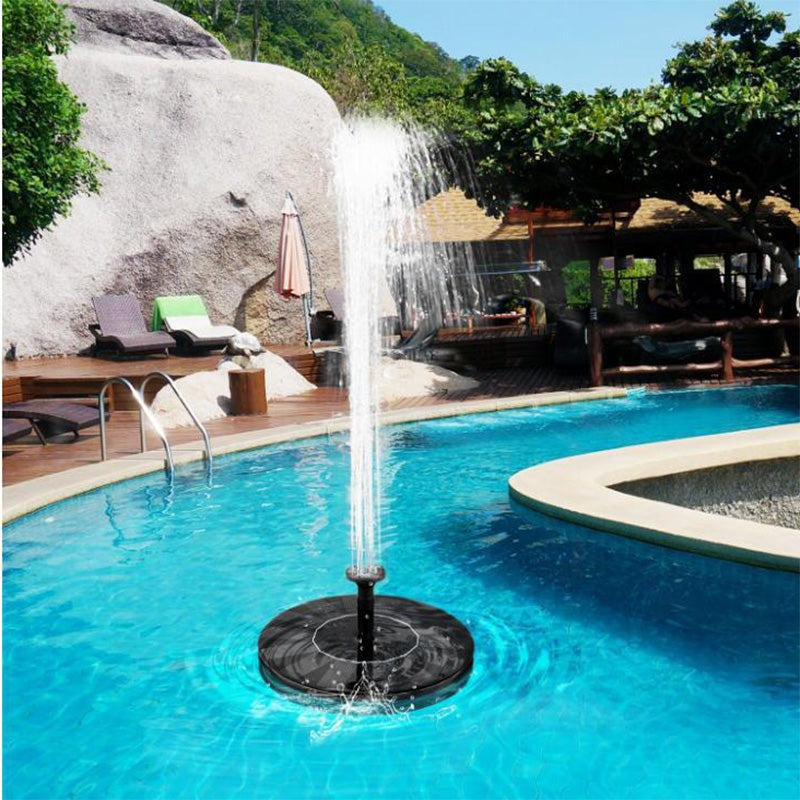 Solar Fountain Pump Eco-Friendly Floating Water Feature – Backyard Decor, Summer Garden