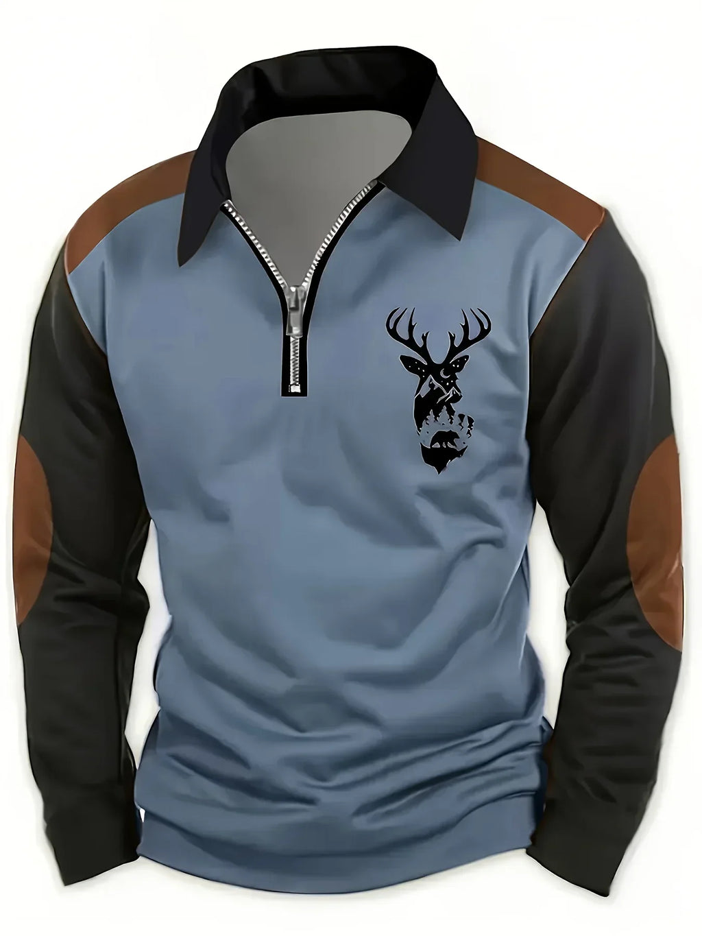 Stylish Men's Knit Sweater – Casual Wear, Fall Fashion