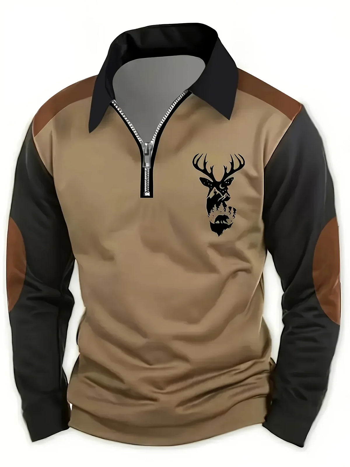 Stylish Men's Knit Sweater – Casual Wear, Fall Fashion