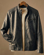 Stylish Men's Leather Jacket – Casual Wear, Everyday Use