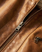 Stylish Men's Leather Jacket – Casual Wear, Everyday Use