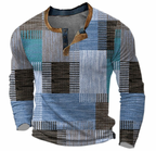 Stylish Patterned Men's Sweater – Casual Wear, Everyday Comfort