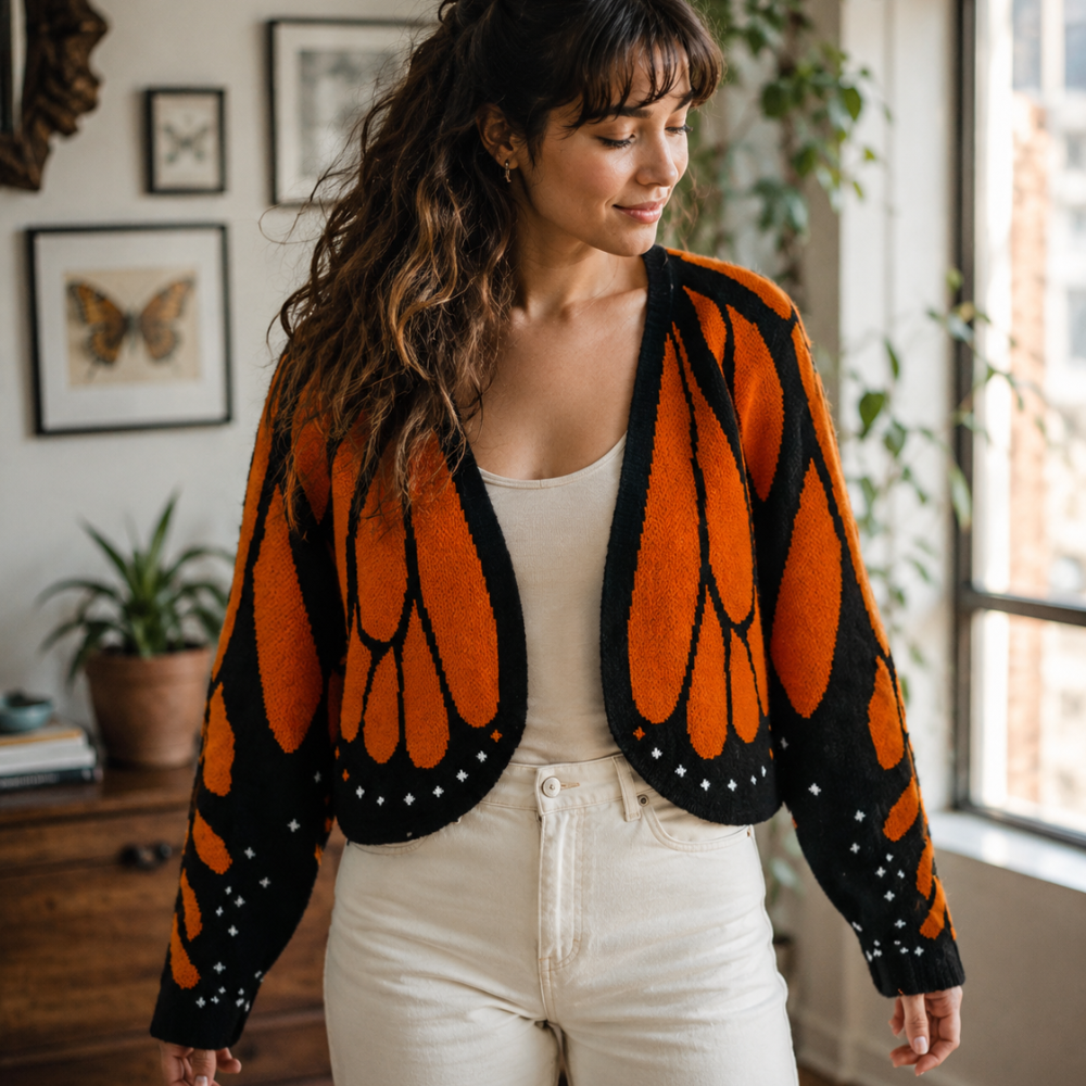 Stylish Women's Cardigan – Casual Wear, Office Outfit