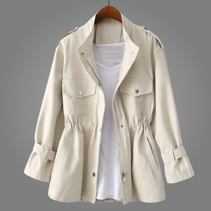 Stylish Women's Overcoat – Casual Wear, Office Attire