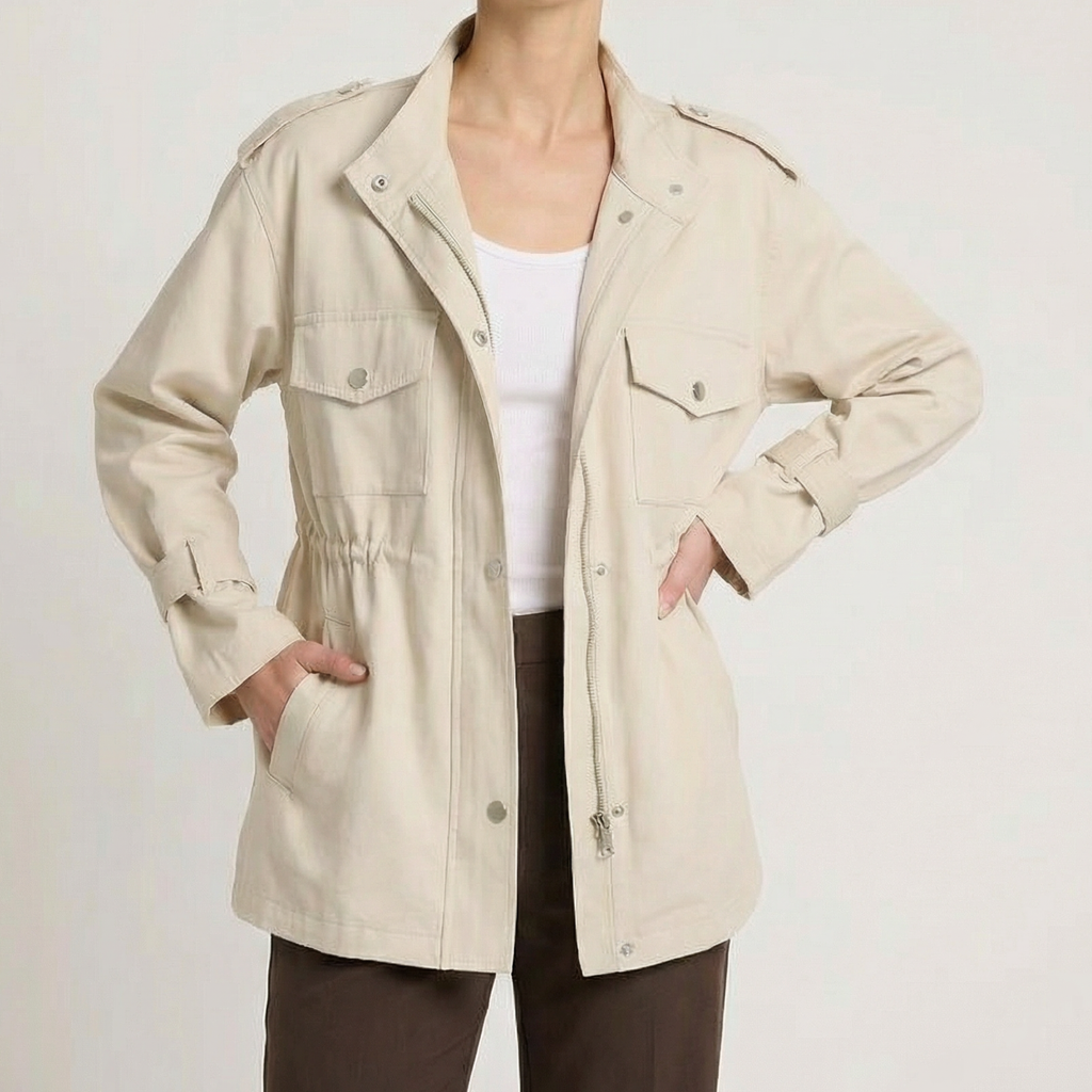 Stylish Women's Overcoat – Casual Wear, Office Attire