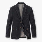 Tailored Denim Blazer – Casual Wear, Office Style