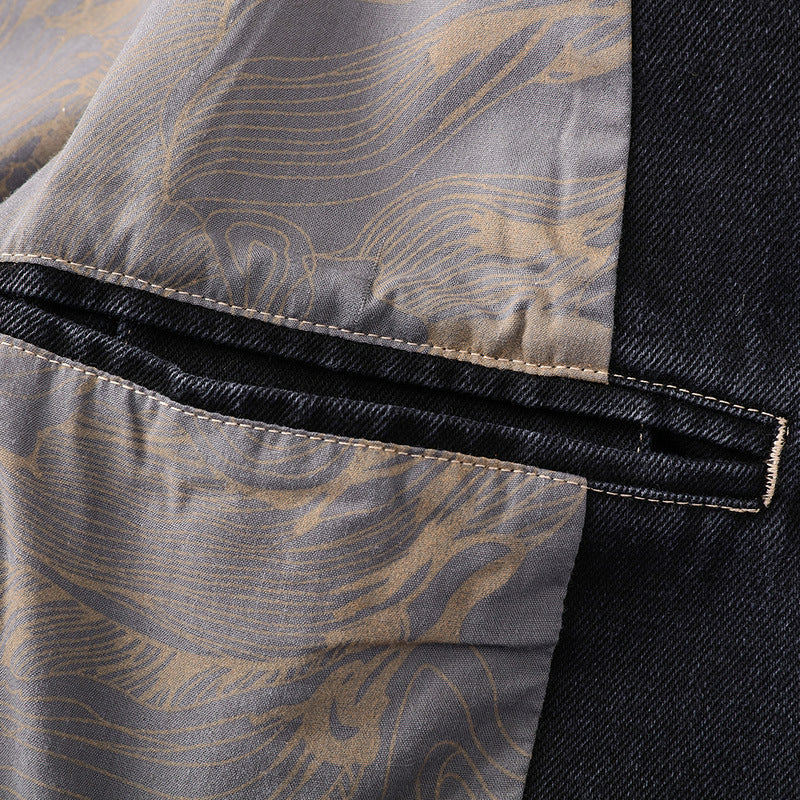 Tailored Denim Blazer – Casual Wear, Office Style