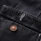 Tailored Denim Blazer – Casual Wear, Office Style