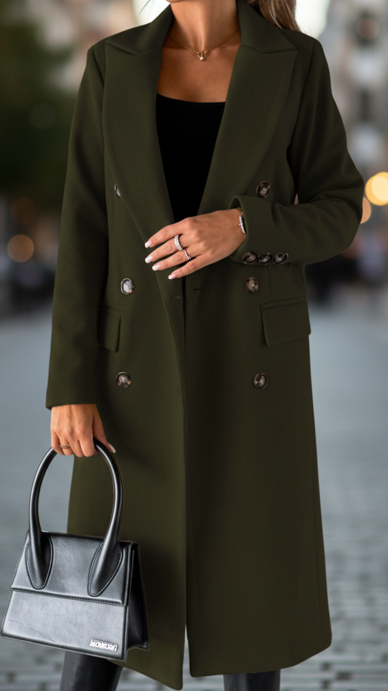 Tailored Trench Coat – Office, Casual Wear