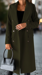 Tailored Trench Coat – Office, Casual Wear