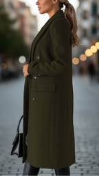 Tailored Trench Coat – Office, Casual Wear