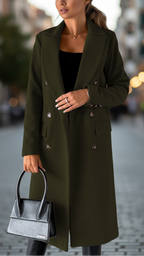 Tailored Trench Coat – Office, Casual Wear