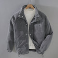 Thermal-Insulated Corduroy Jacket for Men, Comfort Fit – Casual, Outdoor