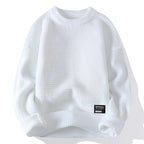 Thermal Knit Crewneck Pullover – Casual Wear, Everyday Comfort