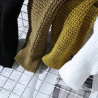 Thermal Knit Crewneck Pullover – Casual Wear, Everyday Comfort