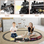 Train Set with Lights & Sounds – Interactive Locomotive Toy for Kids, Battery-Powered, Gift, Learning
