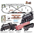 Train Set with Lights & Sounds – Interactive Locomotive Toy for Kids, Battery-Powered, Gift, Learning