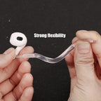 Transparent Silicone Ear Hooks for Airpods Adjustable – Sports, Travel