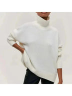 Turtleneck Knit Sweater – Casual Wear, Cozy Layering