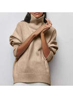 Turtleneck Knit Sweater – Casual Wear, Cozy Layering