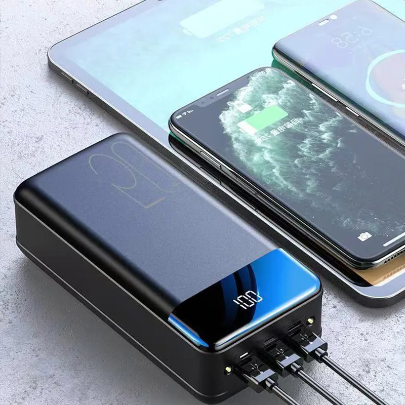 Ultra-Power Bank 100,000mAh Portable Charger with Fast Charging Ports – Travel, Emergency Power
