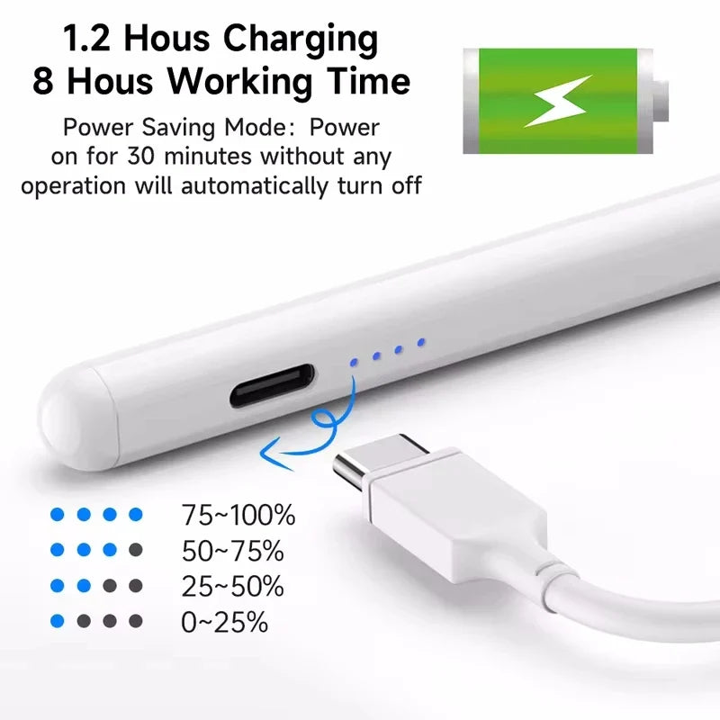 Universal Touch Stylus Pen for Tablets - Lightweight, Durable Design – Home Office, Travel