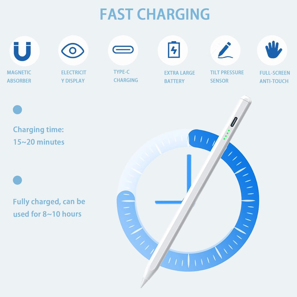 Universal Touch Stylus Pen for Tablets - Lightweight, Durable Design – Home Office, Travel