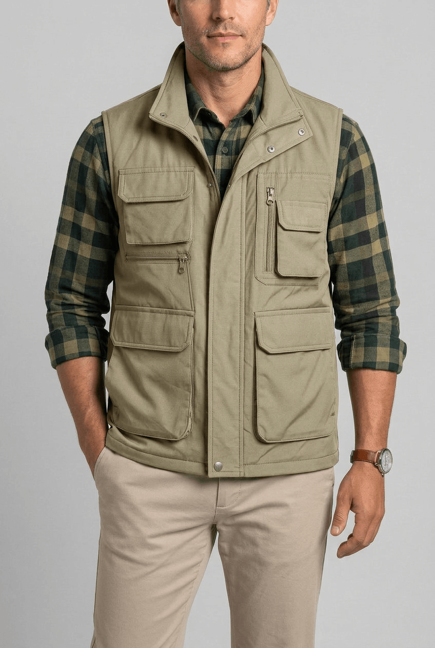 Utility Gilet for Men – Outdoor, Casual Wear