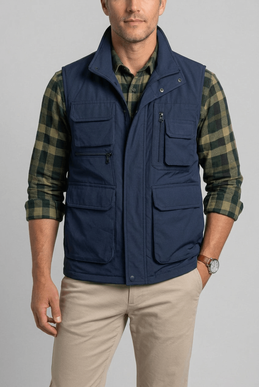 Utility Gilet for Men – Outdoor, Casual Wear