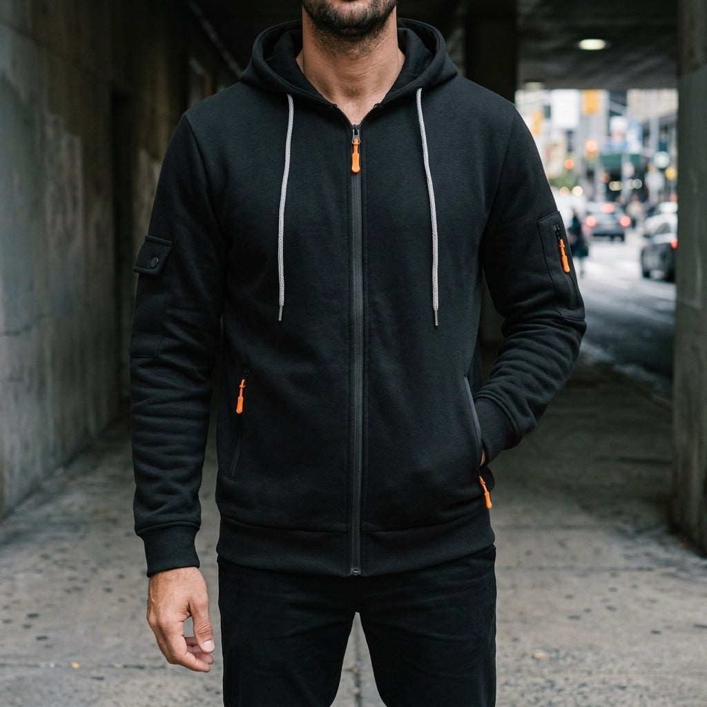 Utility Hoodie for Men – Casual Wear, Everyday Comfort