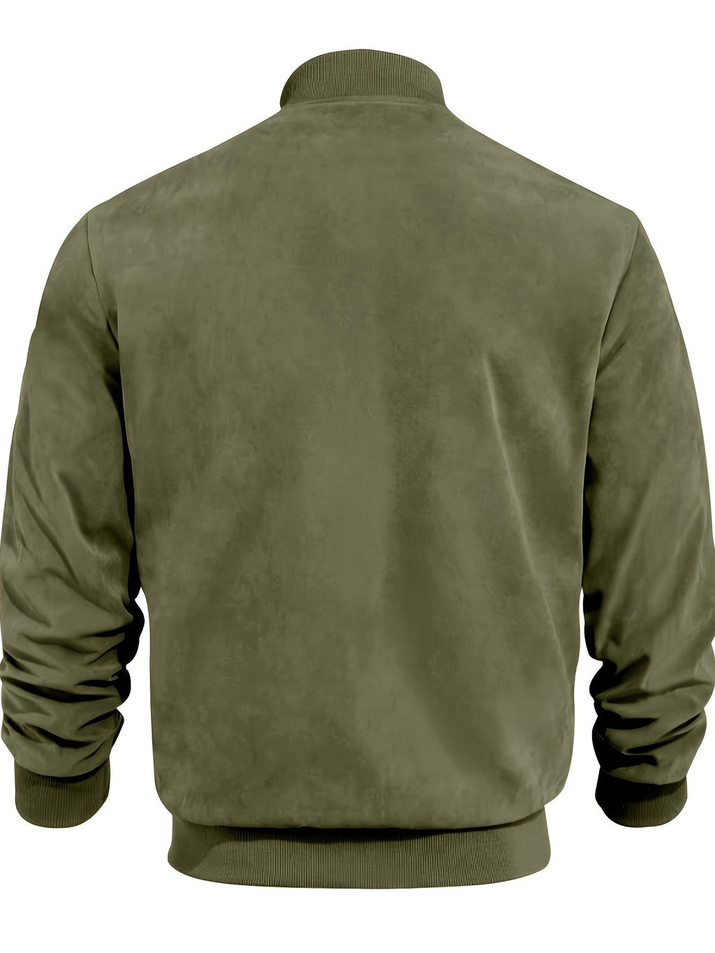 Vintage Men's Jacket Suede-Look – Casual Wear, Stylish Outfit