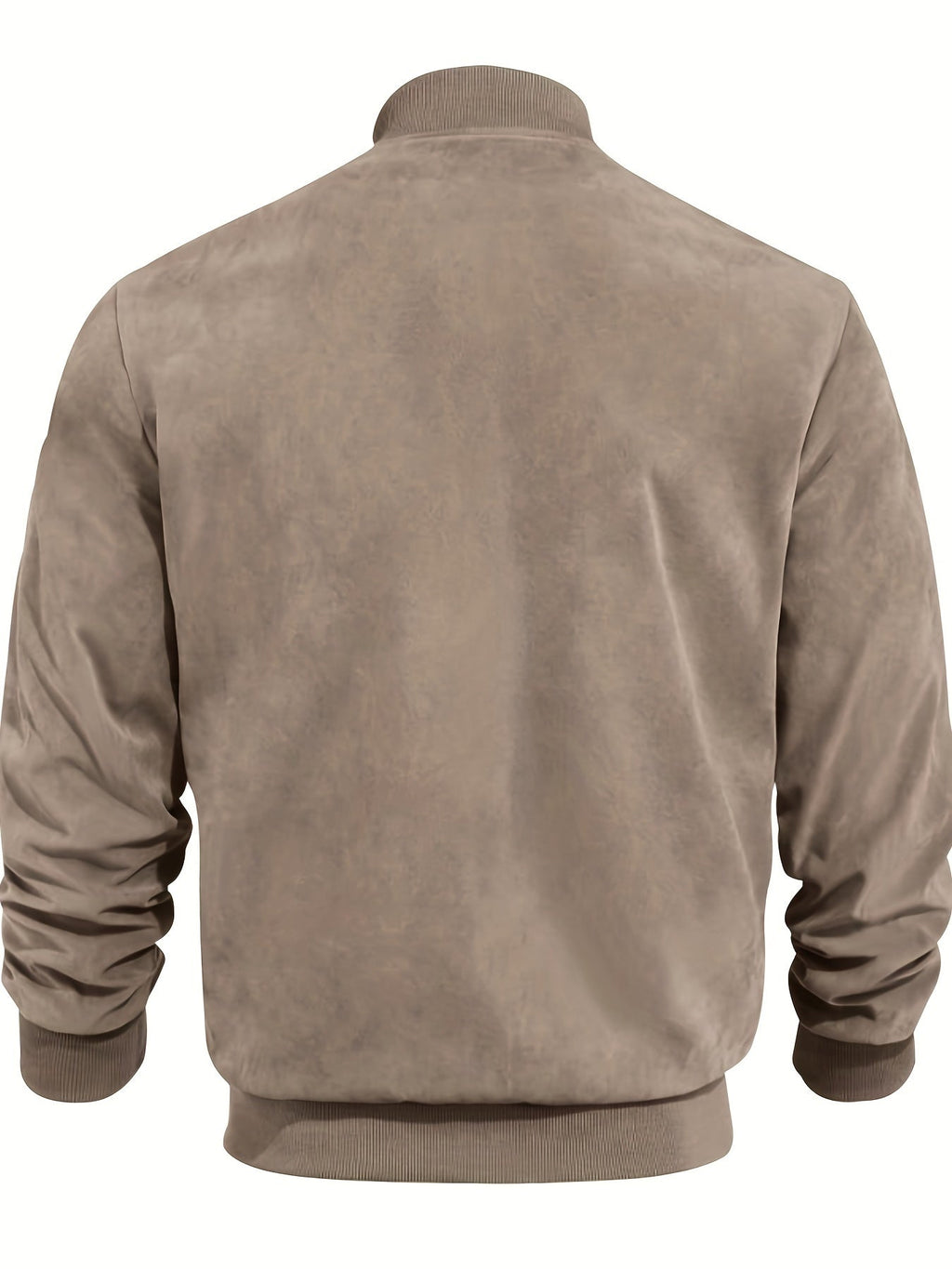 Vintage Men's Jacket Suede-Look – Casual Wear, Stylish Outfit