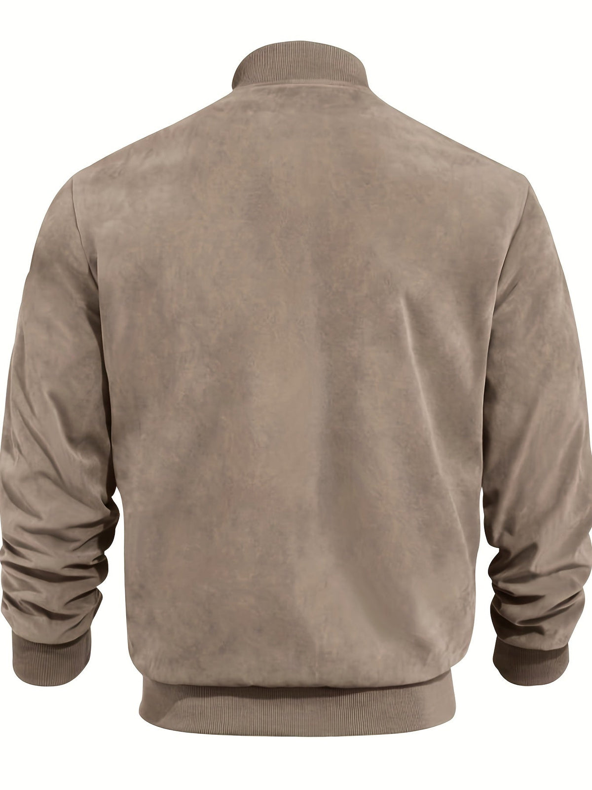 Vintage Men's Jacket Suede-Look – Casual Wear, Stylish Outfit
