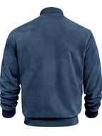 Vintage Men's Jacket Suede-Look – Casual Wear, Stylish Outfit