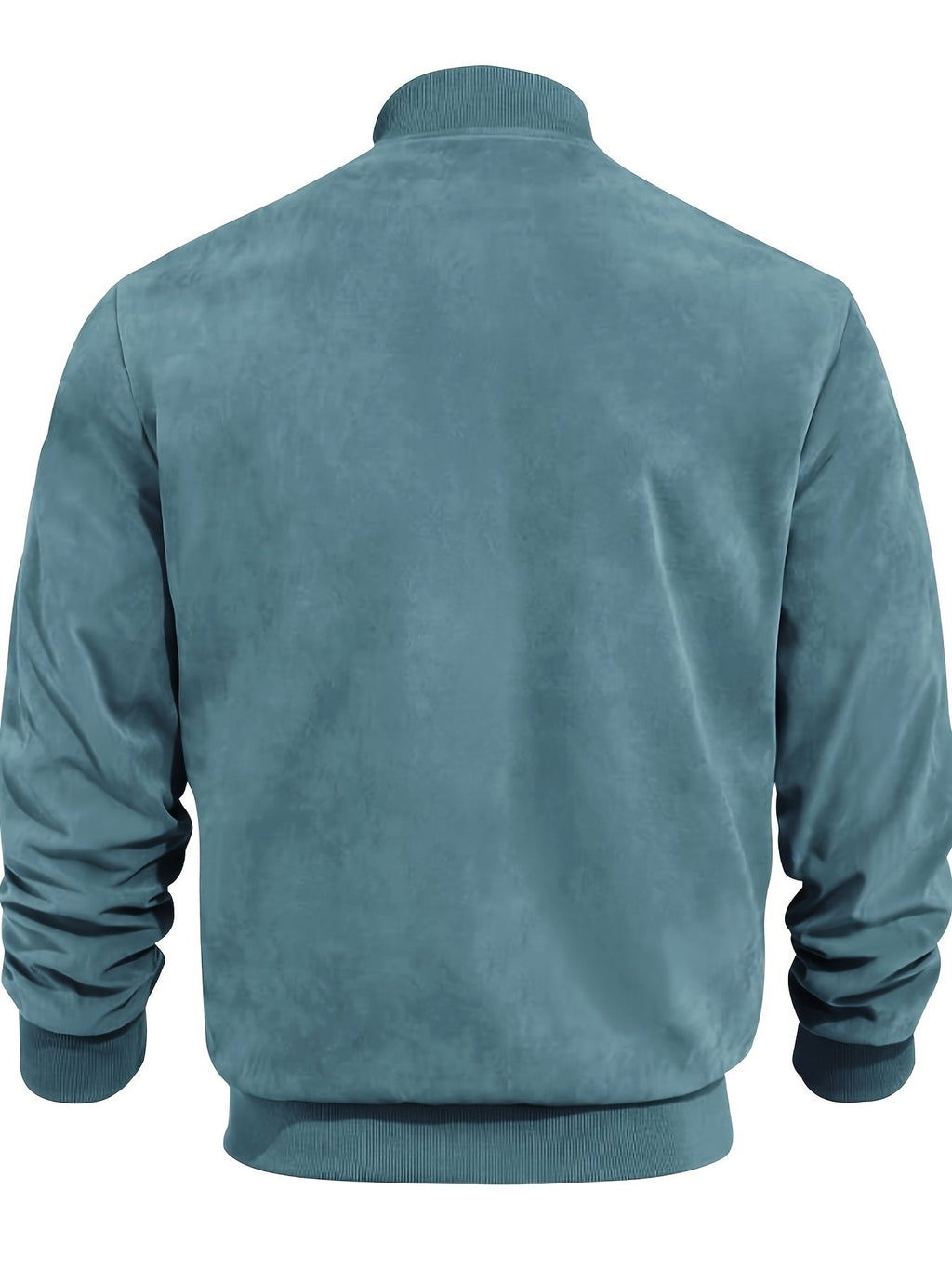 Vintage Men's Jacket Suede-Look – Casual Wear, Stylish Outfit