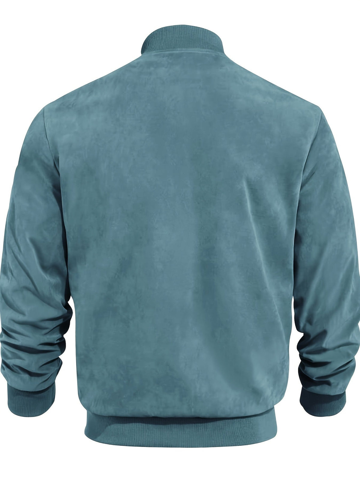 Vintage Men's Jacket Suede-Look – Casual Wear, Stylish Outfit