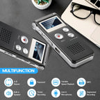 Voice Recorder Mini Voice Activated – Lectures, Meetings