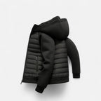 Warm Hooded Down Jacket Men - Lightweight, Quilted – Outdoor, Casual