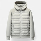 Warm Hooded Down Jacket Men - Lightweight, Quilted – Outdoor, Casual