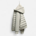 Warm Hooded Down Jacket Men - Lightweight, Quilted – Outdoor, Casual