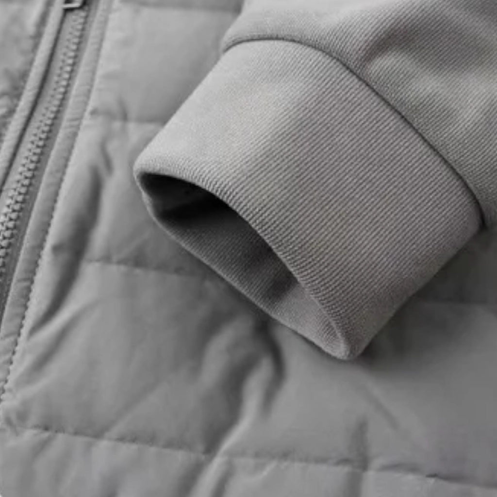 Warm Hooded Down Jacket Men - Lightweight, Quilted – Outdoor, Casual