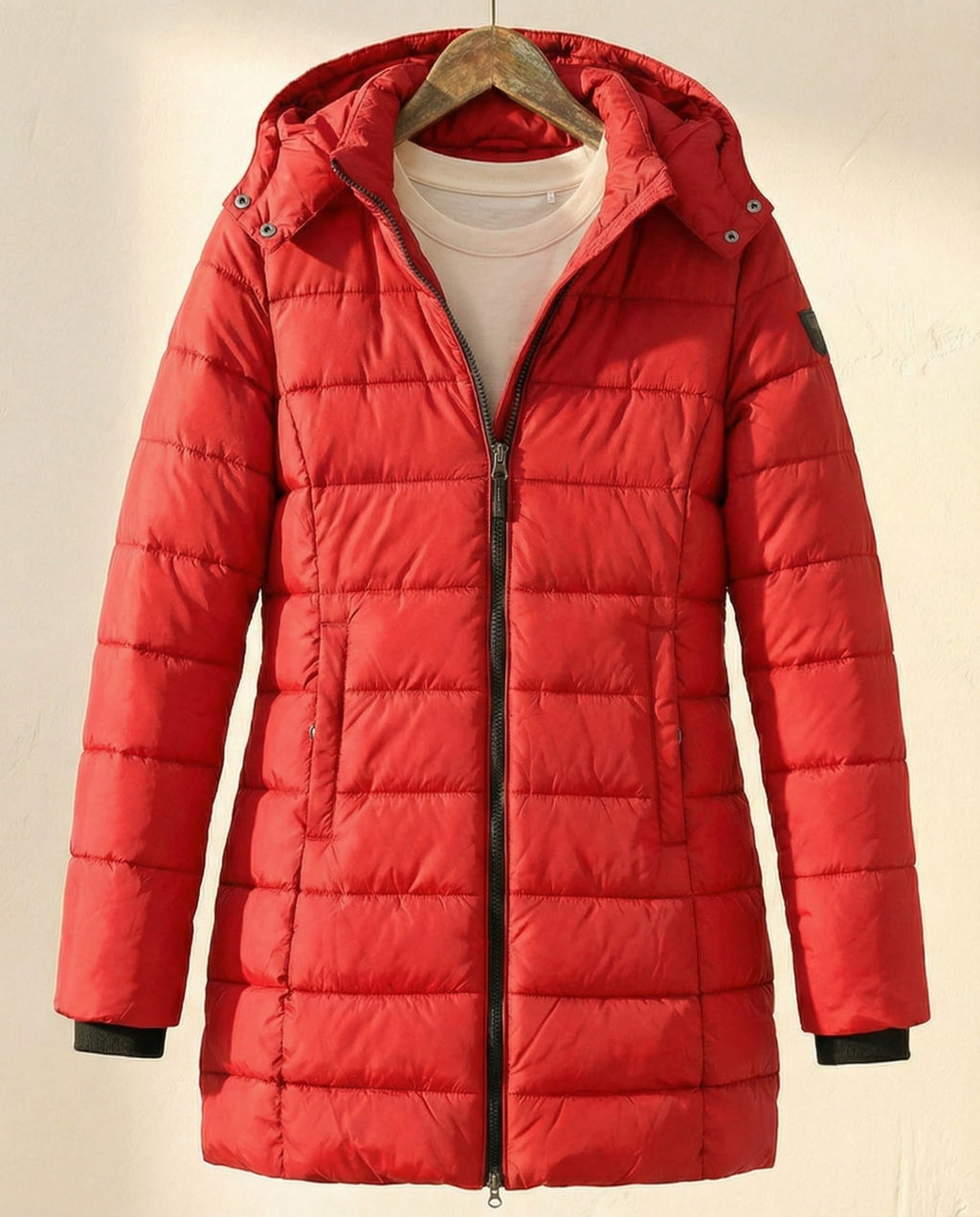 Warm Quilted Women's Puffer Coat – Winter Fashion, Outdoor Activities